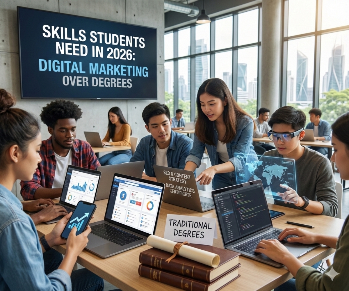 Skills Students Need in 2026 – Not Degrees