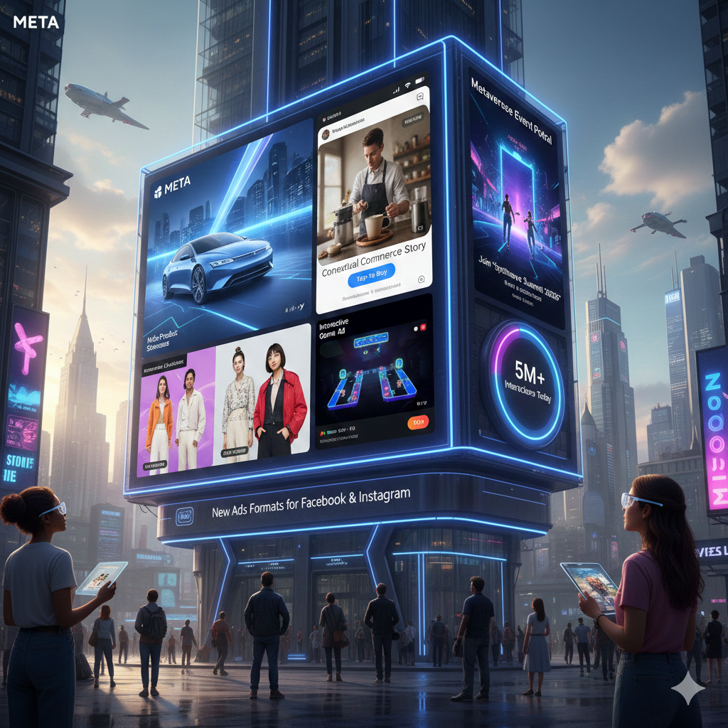 Meta’s New Ads Formats for Facebook & Instagram in 2026
