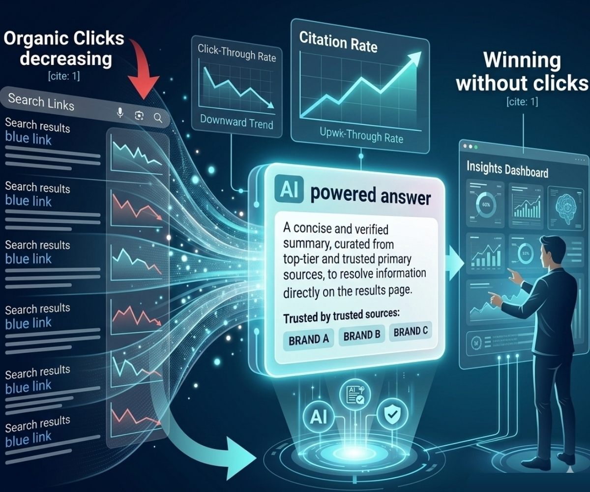Zero-Click Search Visibility: How to Win When No One Clicks Your Content