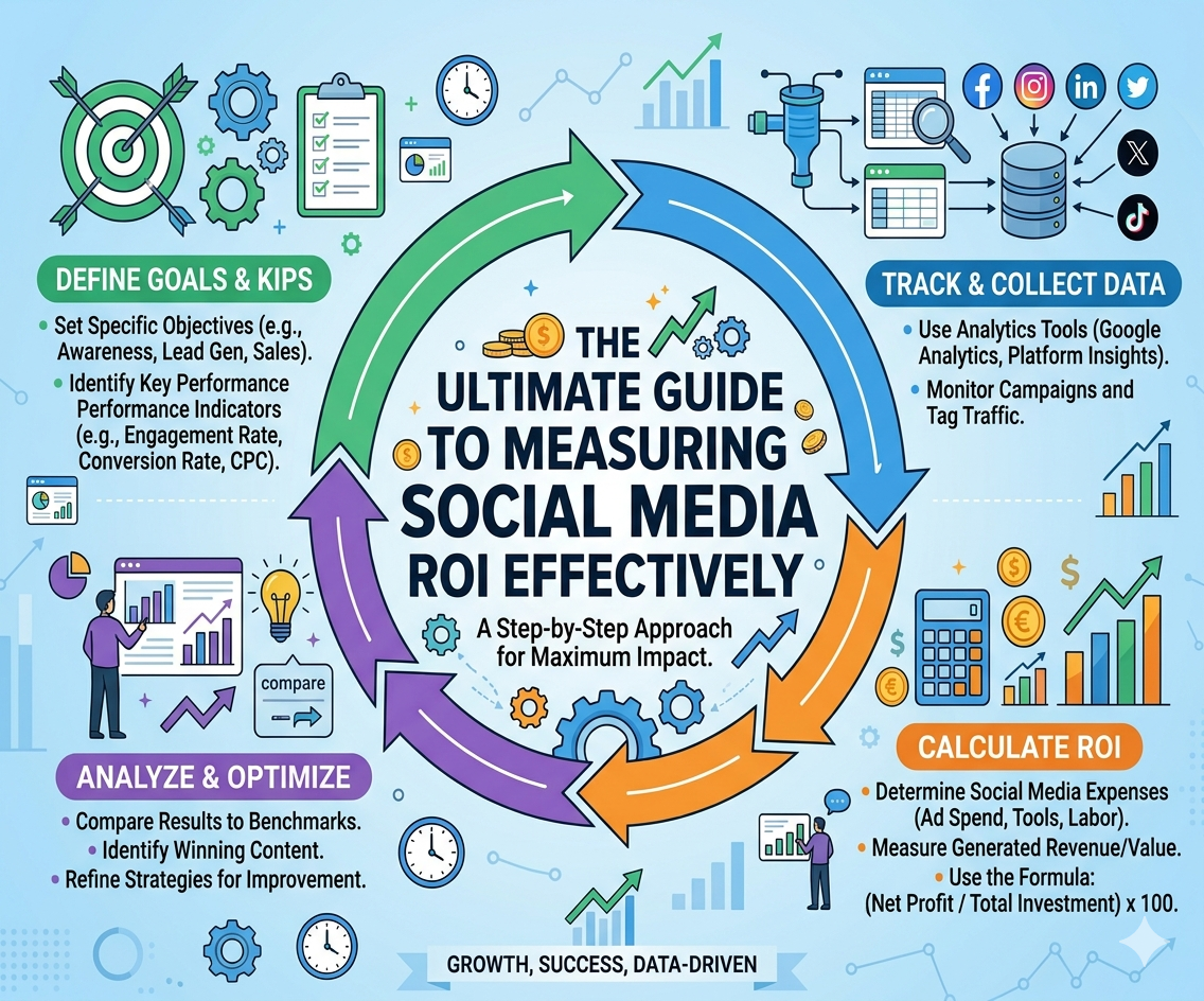 The Ultimate Guide to Measuring Social Media ROI Effectively