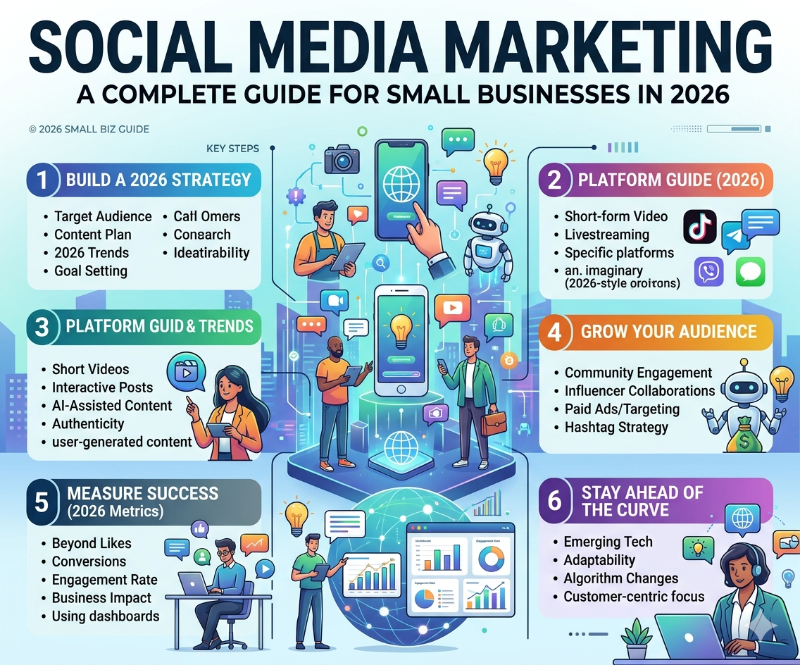 Social Media Marketing: A Complete Guide for Small Businesses in 2026