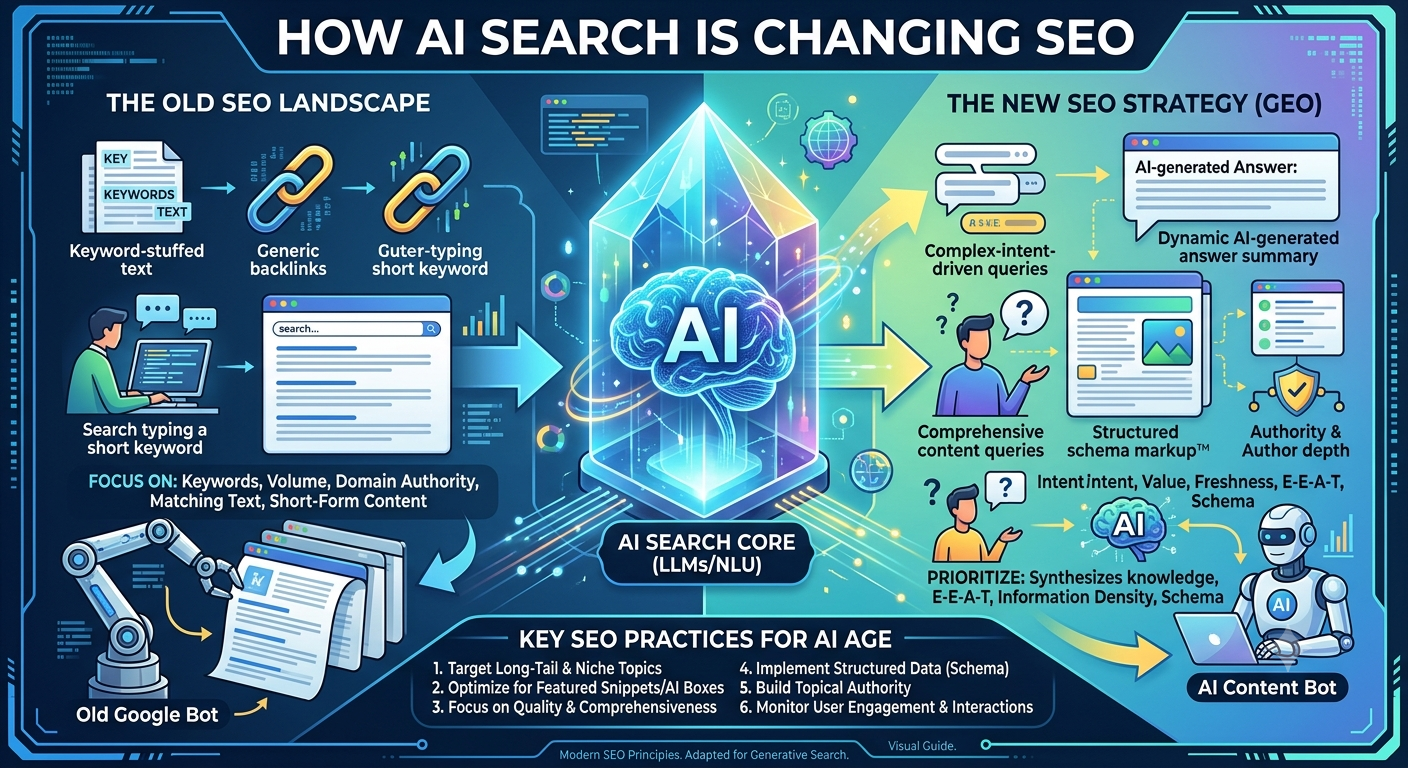 AI Search Changes SEO by improving search engine rankings in 2026